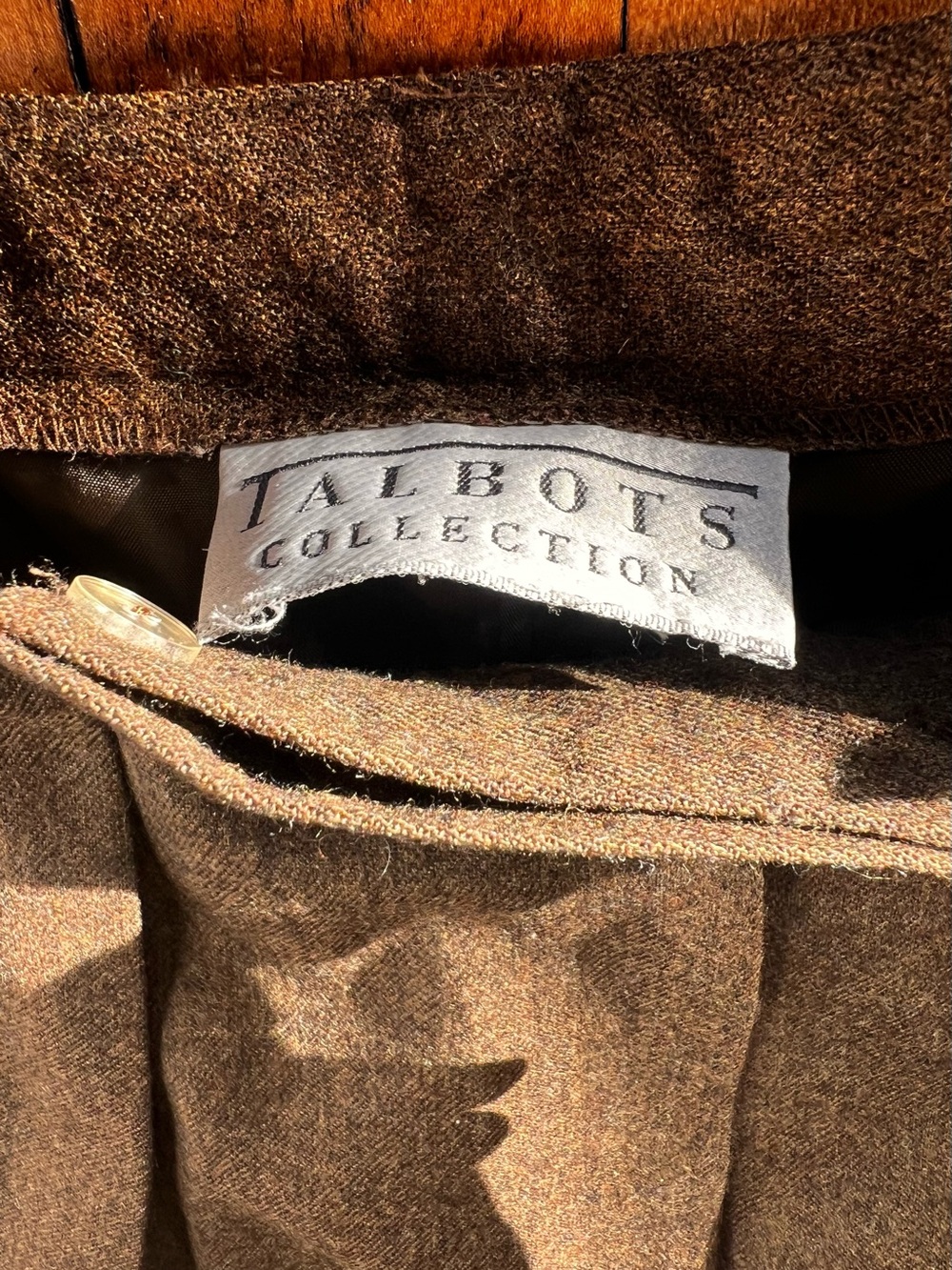 Talbots Collection MINT condition Vintage Talbots lined wool trousers size 10